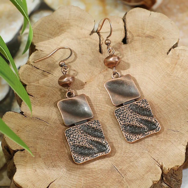 Boho Oxidised Earrings - Style 71