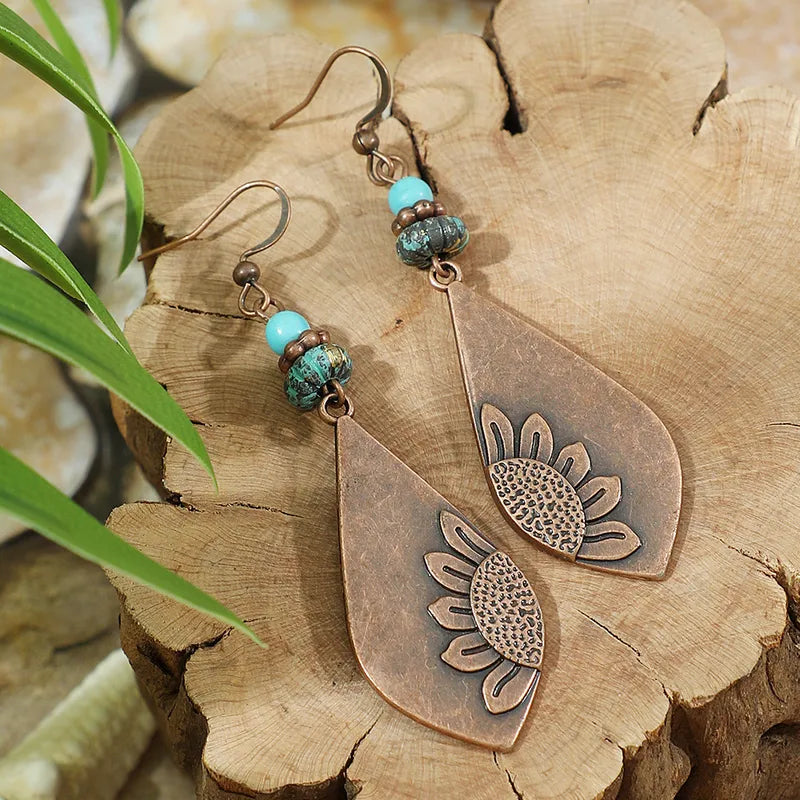 Boho Oxidised Earrings - Style 70