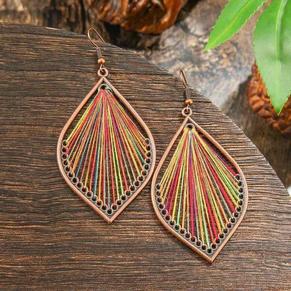 1- Handmade Boho Earrings for Women - Threader Earrings