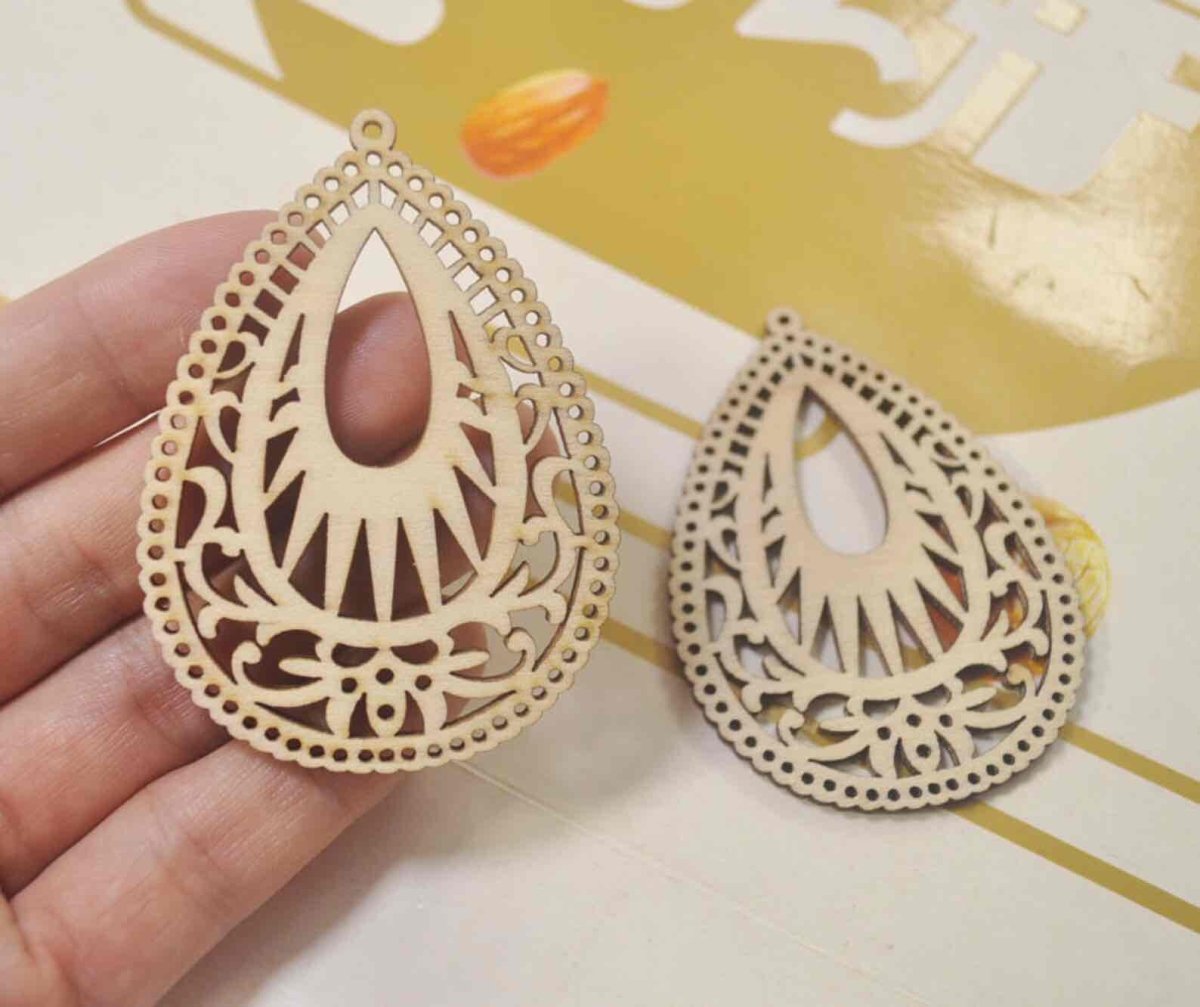 Image of an earring - African Tribal Earrings 1 by Zuzus Trove