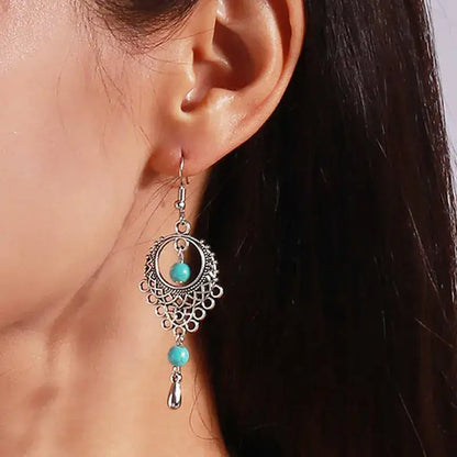 Premium Designer Turquoise Earrings