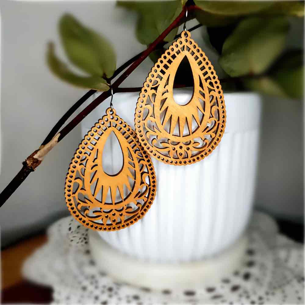 African Tribal Earrings 1