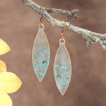 Boho Oxidised Earrings - Style 61