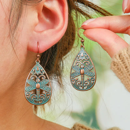 Boho Oxidised Earrings - Style 60