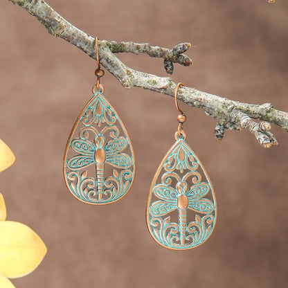 Boho Oxidised Earrings - Style 60