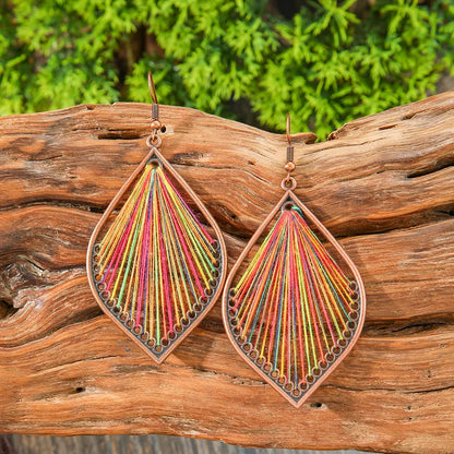 1- Handmade Boho Earrings for Women - Threader Earrings
