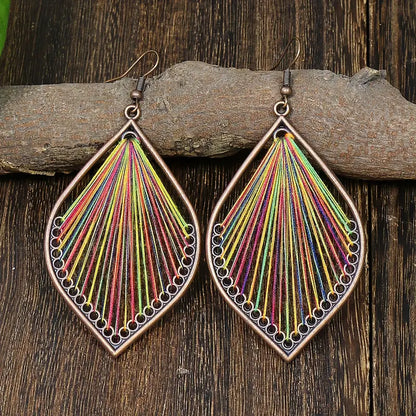 1- Handmade Boho Earrings for Women - Threader Earrings