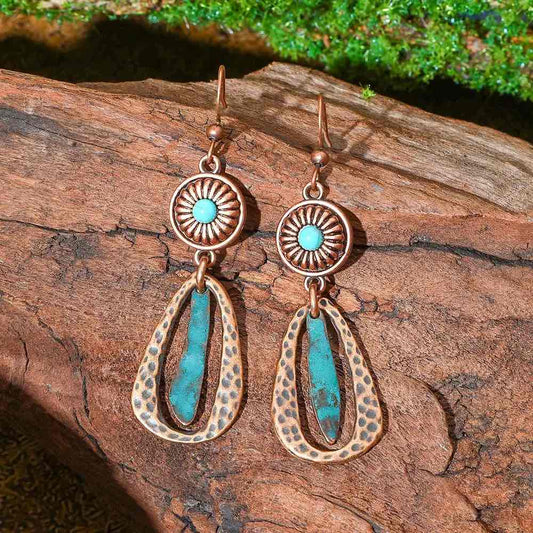 Boho Oxidised Earrings - Style 52