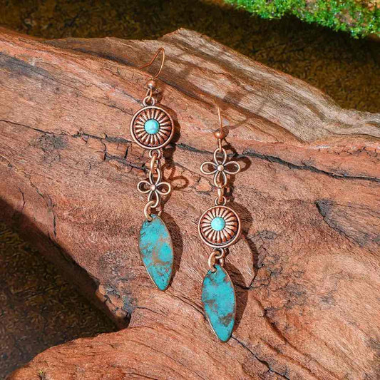 Boho Oxidised Earrings - Style 51