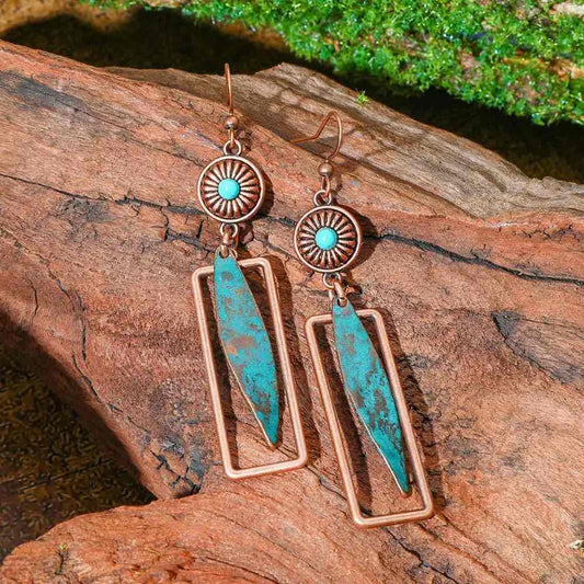 Boho Oxidised Earrings - Style 49