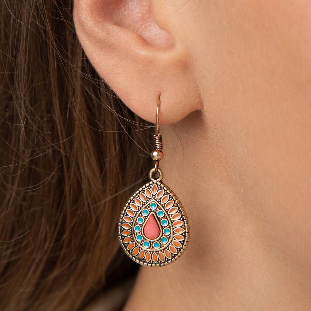 Stone Earrings Style 14