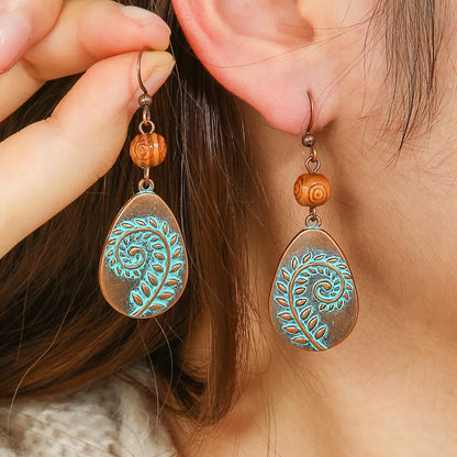 Boho Oxidised Earrings - Style 35