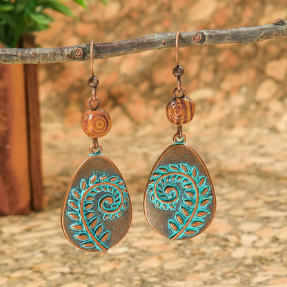 Boho Oxidised Earrings - Style 35