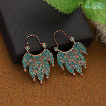 Boho Oxidised Earrings - Style 30