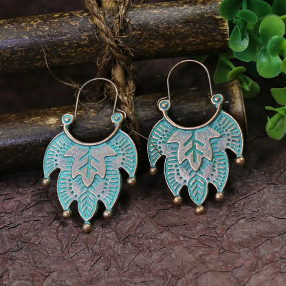 Boho Oxidised Earrings - Style 30