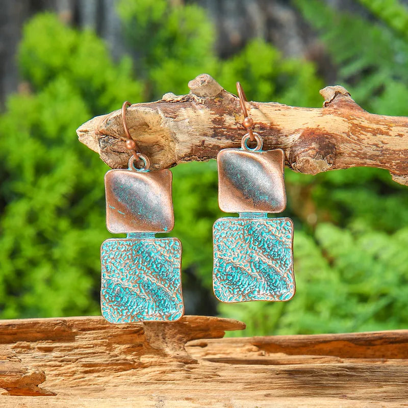 Boho Oxidised Earrings - Style 29