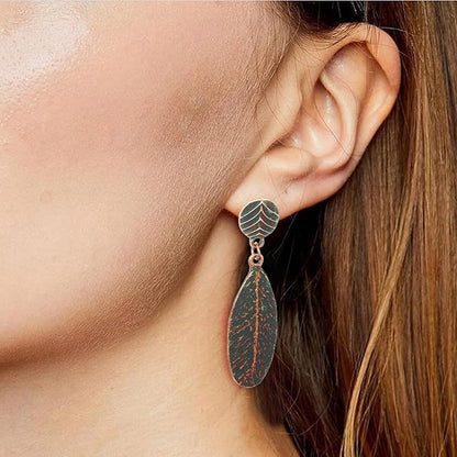 Boho Oxidised Earrings - Style 28