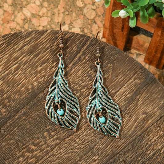 Boho Oxidised Earrings - Style 24