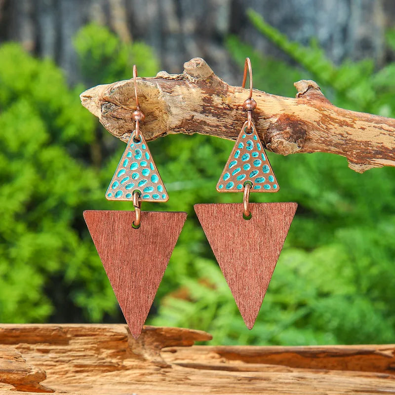 Boho Oxidised Earrings - Style 10