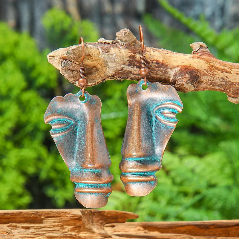 Boho Oxidised Earrings - Style 9