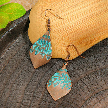 Boho Oxidised Earrings - Style 3