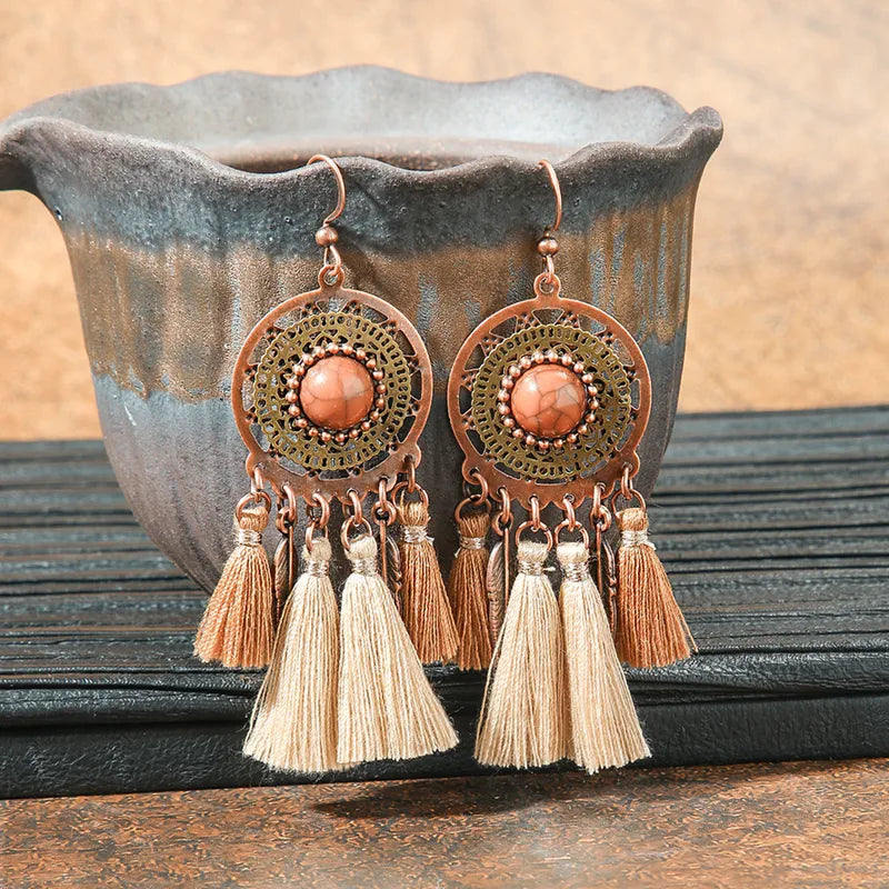 Stone Earrings Style 55