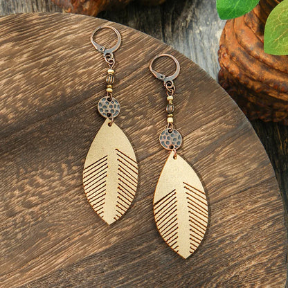 1- Boho Handmade Earrings - Minimalist Geometric Earrings