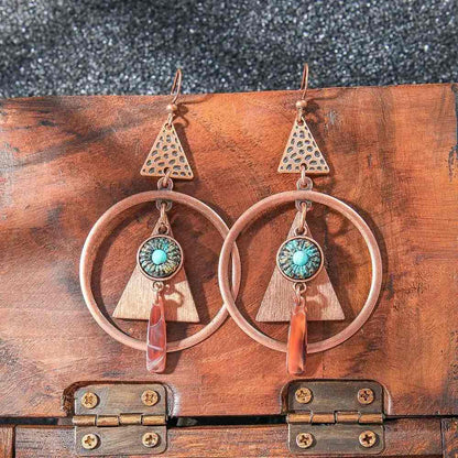 Stone Earrings Style 44