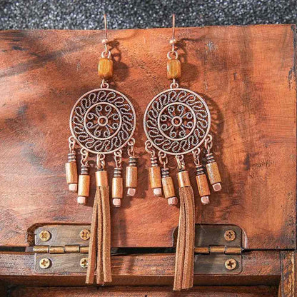 Boho Oxidised Earrings - Style 88
