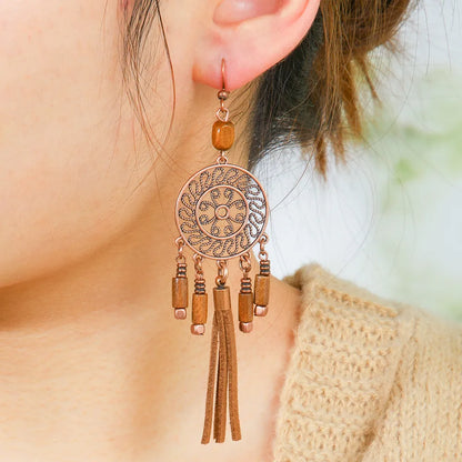 Boho Oxidised Earrings - Style 88
