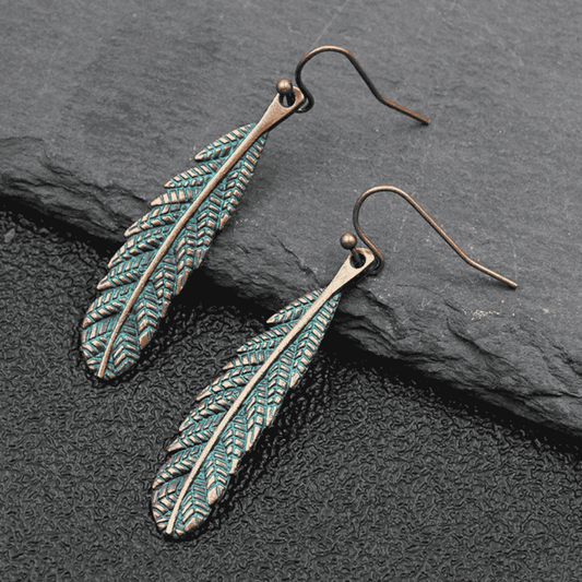 Boho Oxidised Earrings - Style 85