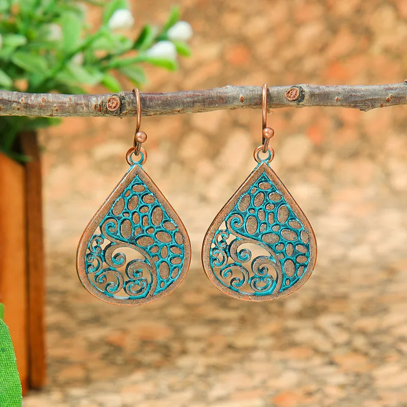 Boho Oxidised Earrings - Style 84