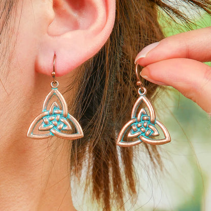 Boho Oxidised Earrings - Style 82