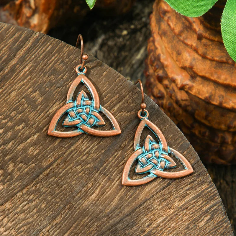 Boho Oxidised Earrings - Style 82