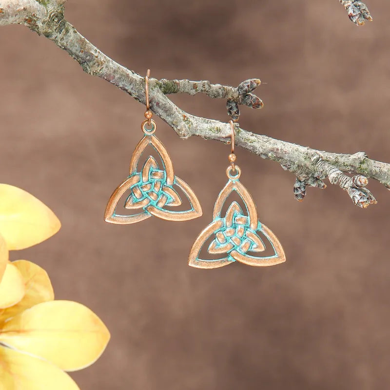 Boho Oxidised Earrings - Style 82