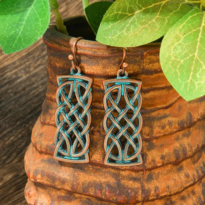 Boho Oxidised Earrings - Style 76