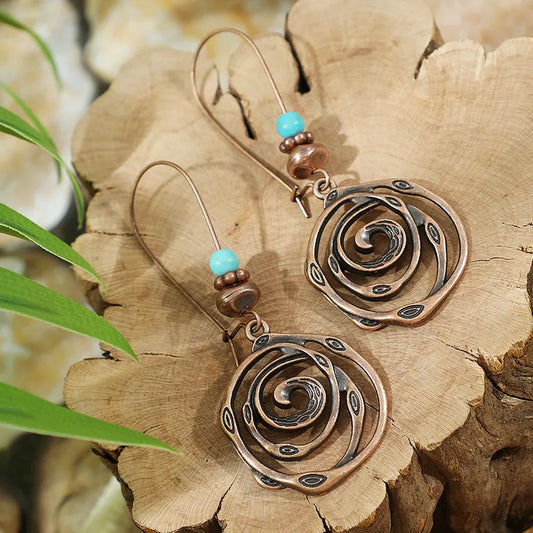 Boho Oxidised Earrings - Style 74