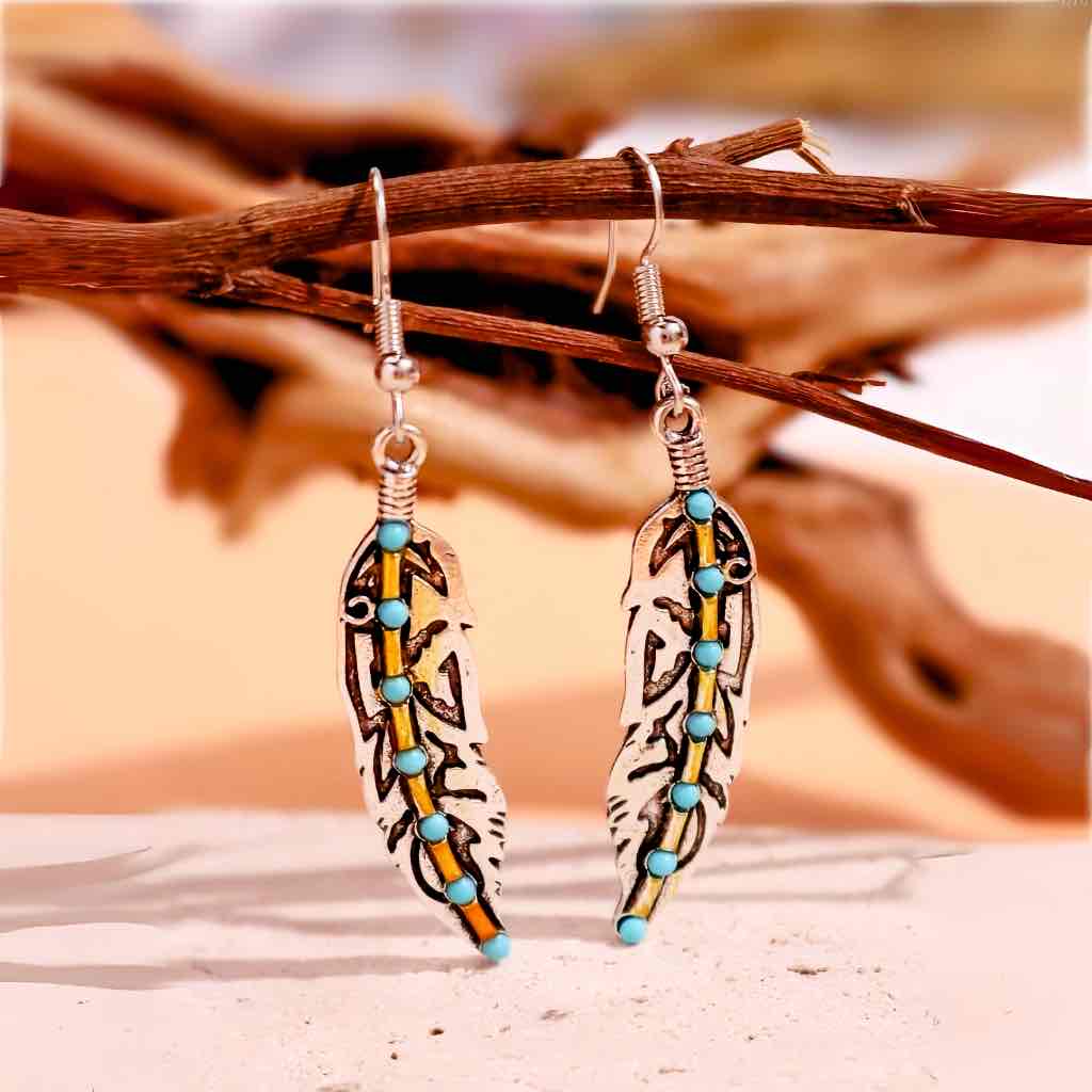 Boho Leaf Earring Style - 26