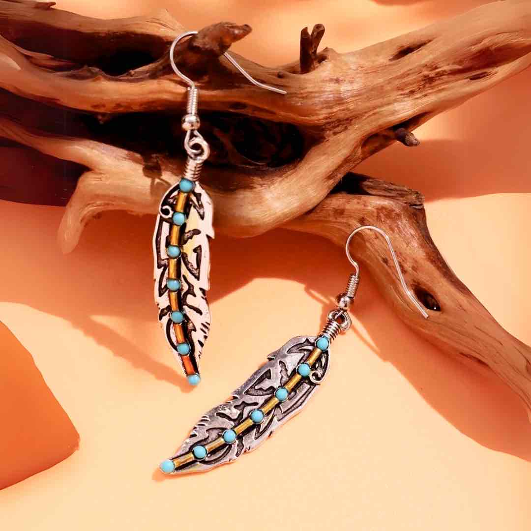 Boho Leaf Earring Style - 26