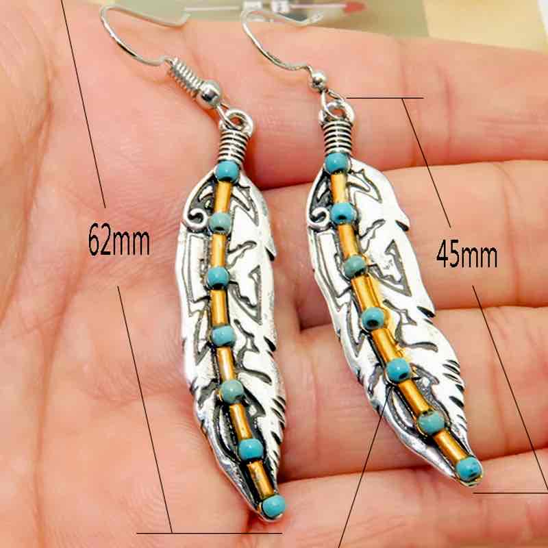 Boho Leaf Earring Style - 26