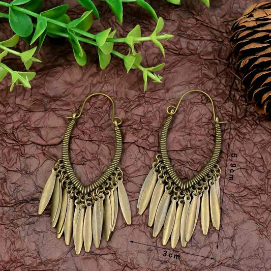 Premium - Show Stopper Gold Danglers