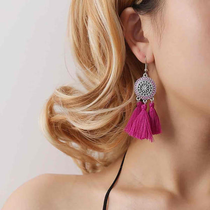 Premium | Enchanting Ethnic Tassel Earrings