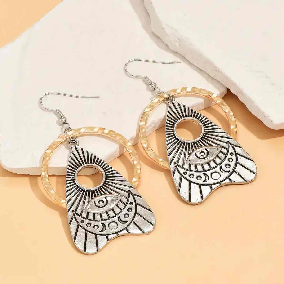 Evil Eye Statement Earrings