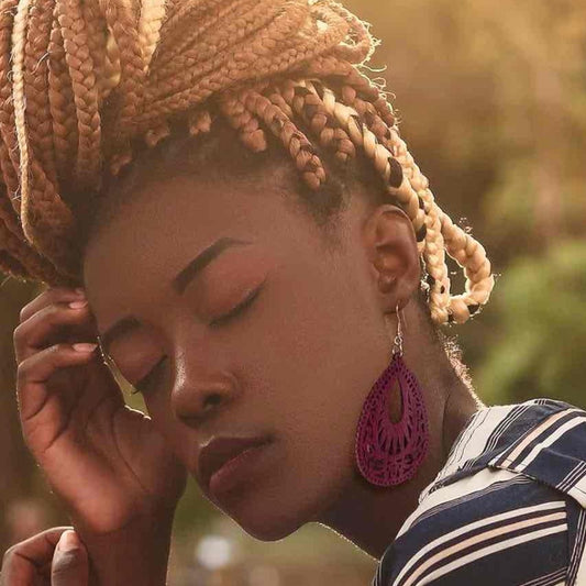 African Tribal Earrings 1
