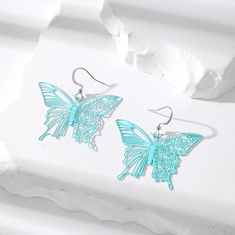 Butterfly Earrings - Korean Style 13 - 5 Colors