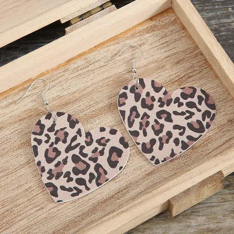 Light weight Heart Earrings - Style 1