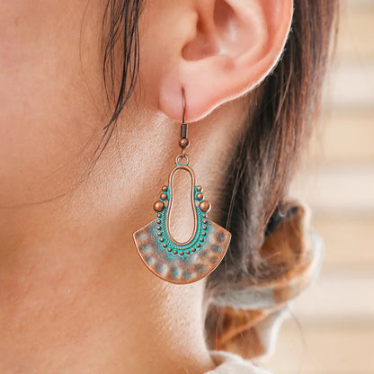 Boho Oxidised Earrings - Style 100