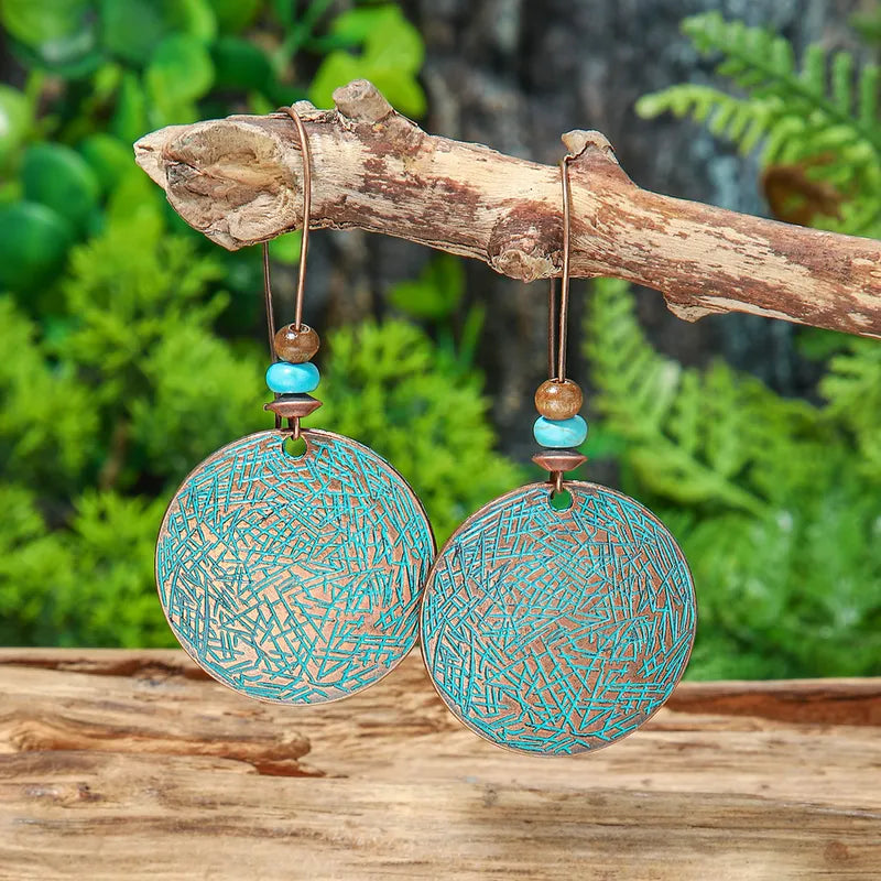 Boho Oxidised Earrings - Style 15