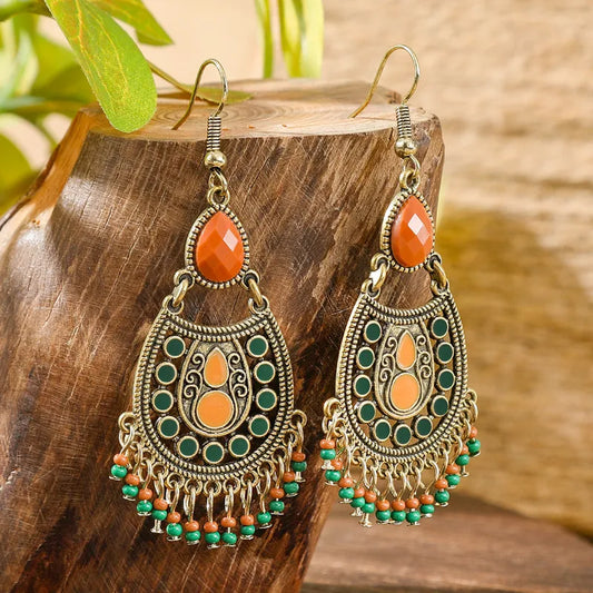 Stone Earrings Style 114