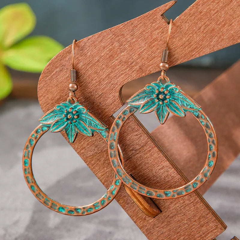 Boho Oxidised Earrings - Style 22
